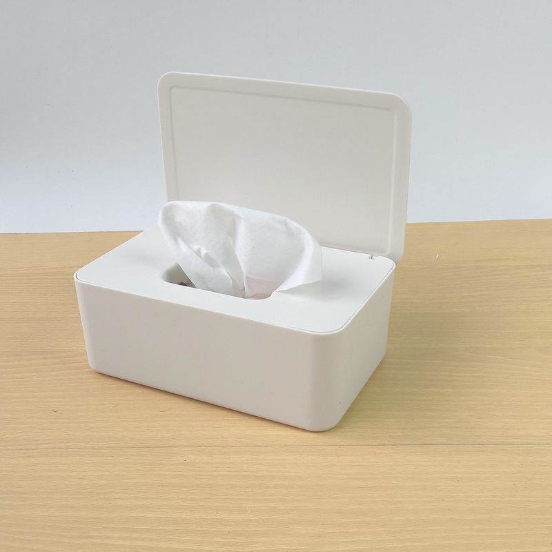 Wholesale Wet Tissue Box Desktop Sealed Wet Tissue Storage Box