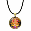 Accessory, pendant, suitable for import, India, with gem, wholesale