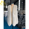 Strength Manufactor Autumn and winter new pattern Raccoon fur Drop leather and fur Vest Medium and long term Korean Edition white vest wholesale
