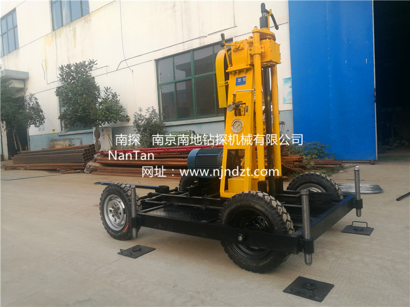 南探牌NTQZ-50-T4型四轮拖挂轻便液压钻机注浆钻孔机环境取样钻机