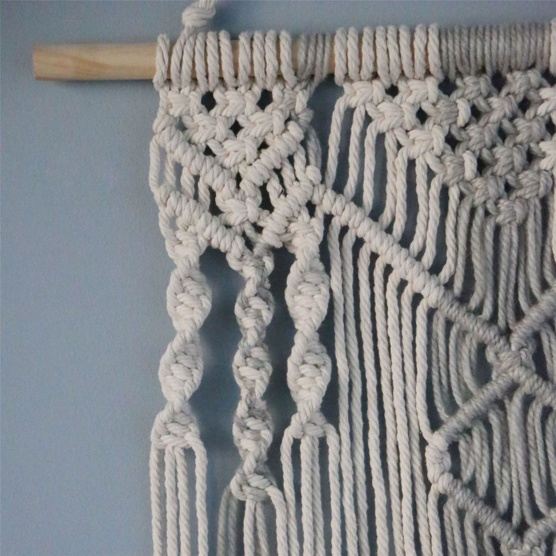 Woven retro tapestry, handmade, boho style