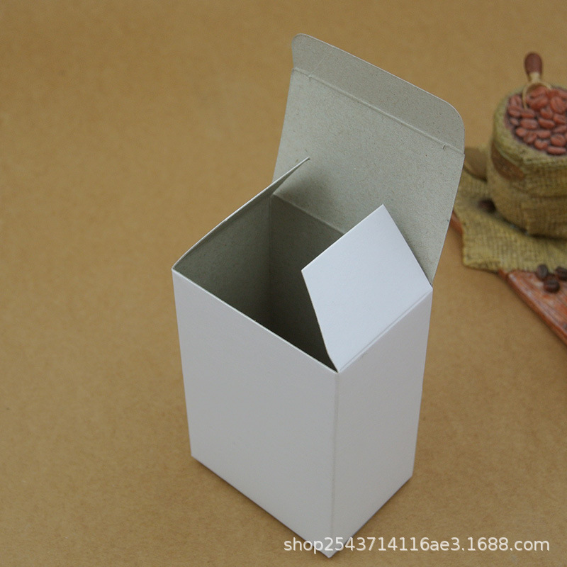 白色包装盒定制 印刷品彩盒 消毒液包装盒 化妆品包装盒 口罩盒