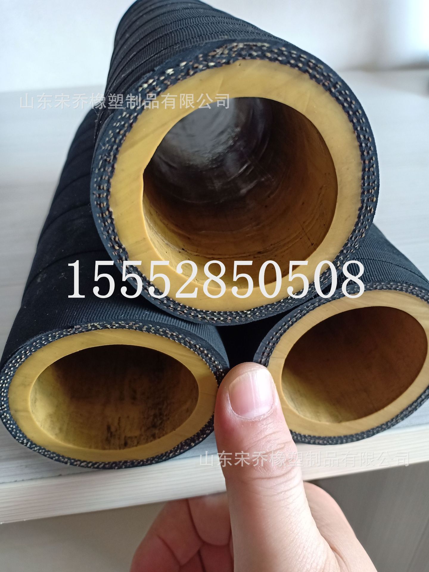 32 51mm钢厂电厂专用帘子线编织喷砂胶管钢丝编制耐磨喷砂胶管