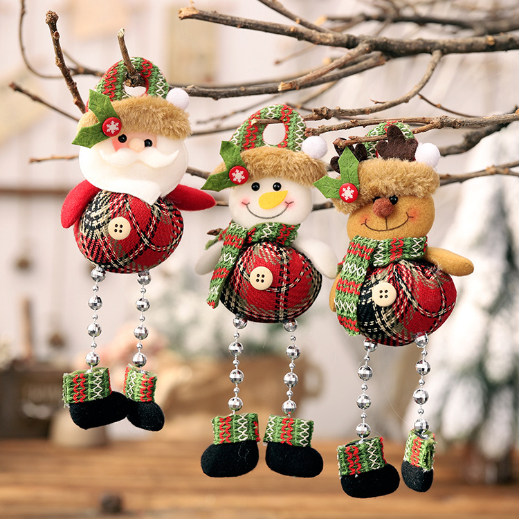 110g Weight Hanging Ornaments Event & Party Supplies Party Occasion Christmas Santa Claus Snowman Elk Party Hanging Ornaments