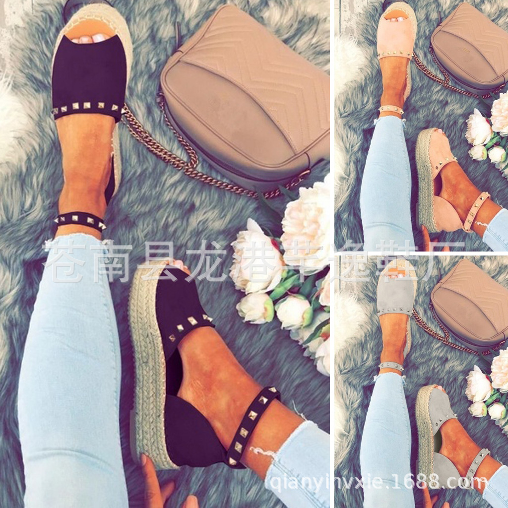 Chaussures été pour femme en Chanvre - Ref 3346275 Image 19