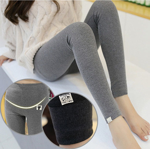 Special offer 2023 spring and autumn Korean version of pregnant women kitten design leggings slim fit slimming stretch pregnant women pants belly pants