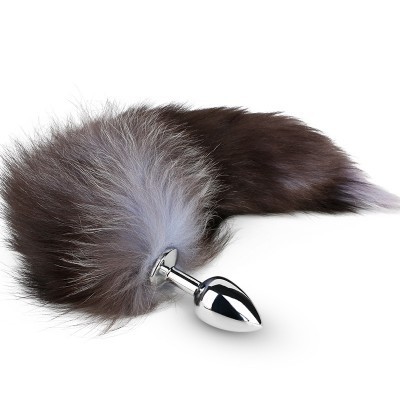 Interesting alternative sex toys for men and women, metal dog tail, fox tail, anal plug, sex toy 3083