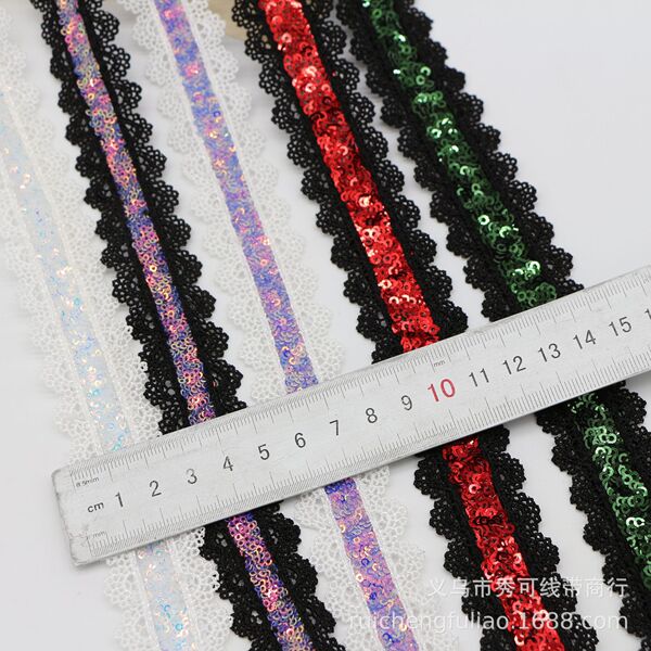 Cross -border new 2.5cm wide sequins