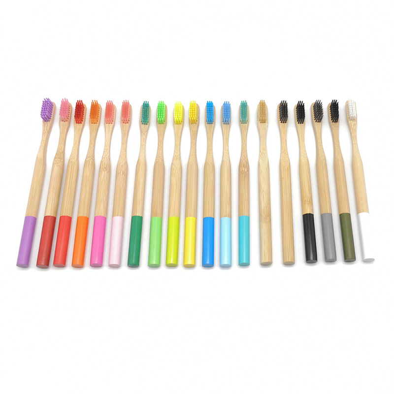 厂家直供竹牙刷圆柄竹木牙刷速卖通外贸竹木牙刷|ru