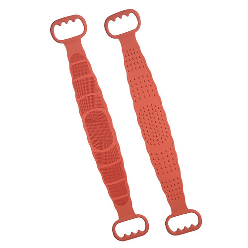A2844 silicone bath towel, long bath and back towel, double back extended bath towel, bath and bath brush