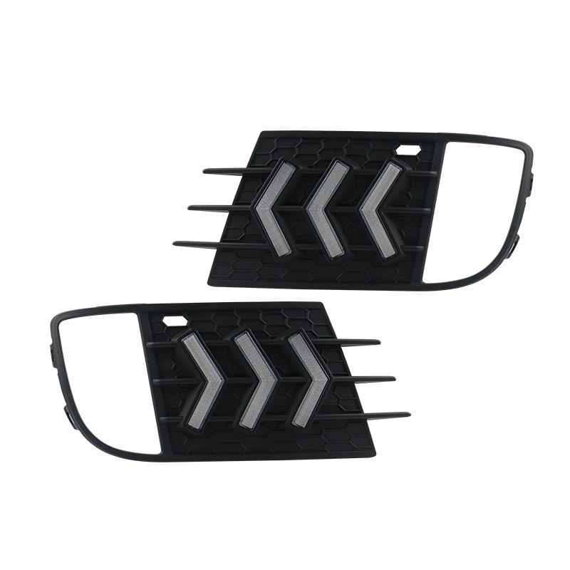 13 Modelo 14 Modelo 15 modelo Tiguan Luz de marcha diurna nueva Tiguan especial LED modificación de la luz de marcha diurna con luz de guía de dirección