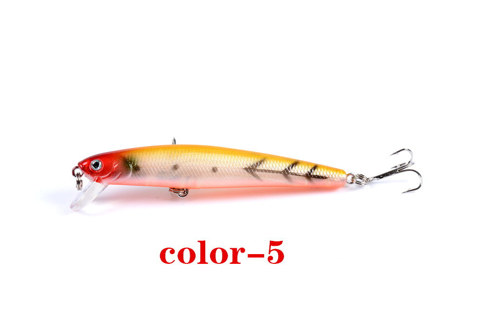 Sinking Minnow Fishing Lures Hard Plastic Baits Fresh Water Bass Swimbait Tackle Gear