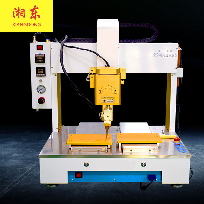 东莞热熔胶点胶机1L热熔胶机滴胶机智能全自动点胶机贴片机