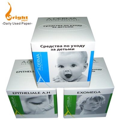 【2元特卖】贝丽BB-033婴用方盒抽纸巾（90抽）|ru