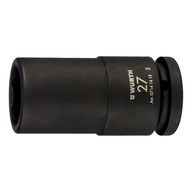 wurth/伍尔特六角冲击套筒扳手公制长版3/4强力加长六方套筒-WS30