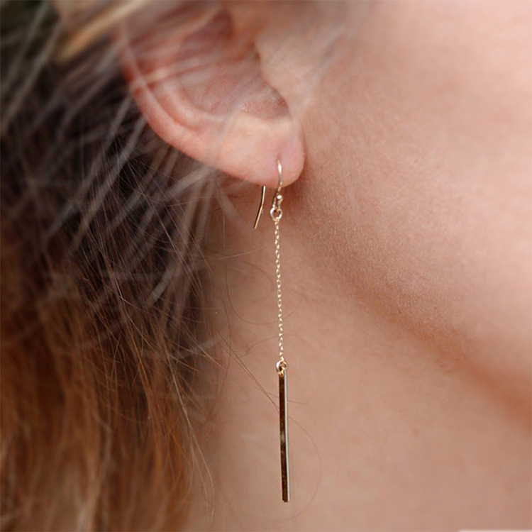 Fashion Stainless Steel No Inlaid Earrings display picture 2