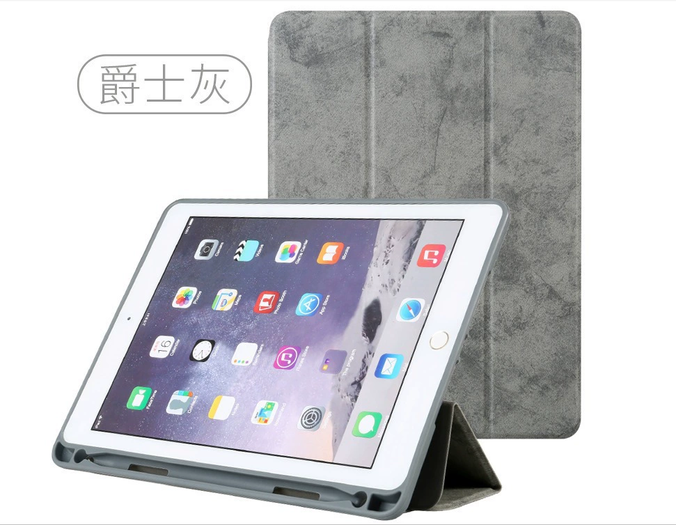 Защитный чехол для iPad PRO 11 (2022) с отделением для стилуса, для 12.9, всесторонний, силиконовый чехол для 10.2/9.7 дюйма, противоударный кожаный чехол