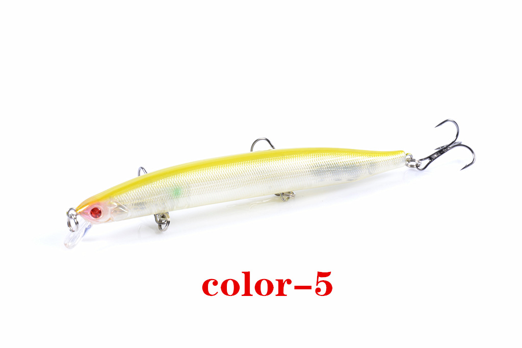 Suspending Minnow Lures Hard Baits Fresh Water Bass Swimbait Tackle Gear