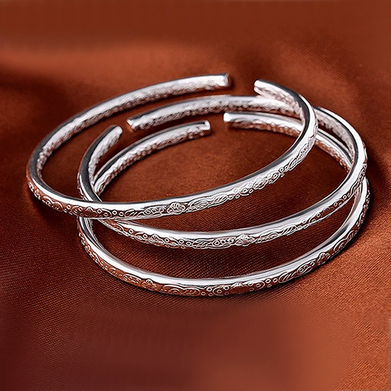 金雅丽 Silver bracelet, jewelry, boho style