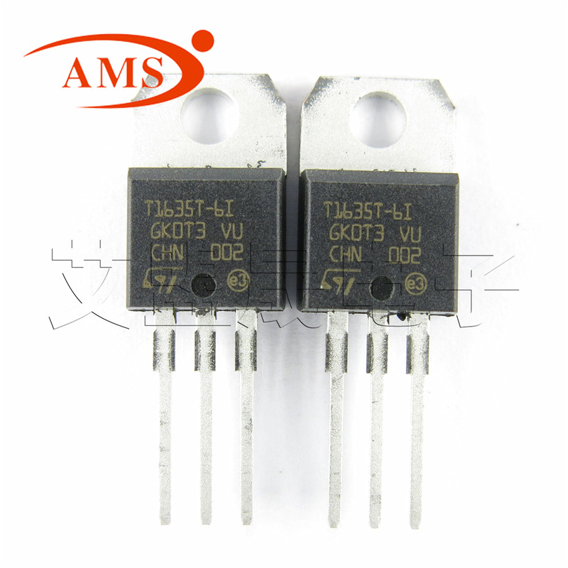 T1635T-6I TO-220 16A/600V 双向可控硅晶闸管 ST/意法 T1635T