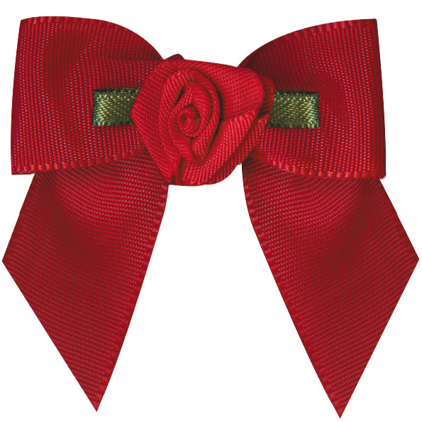 Yao Ming hecho a mano cinta arco regalo caja de joyería arco terminado ropa horquilla decoración estante de tres puntos nudo