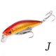 10 Colors Sinking Minnow Lures Deep Diving Minnow Lures Fresh Water Bass Swimbait Tackle Gear