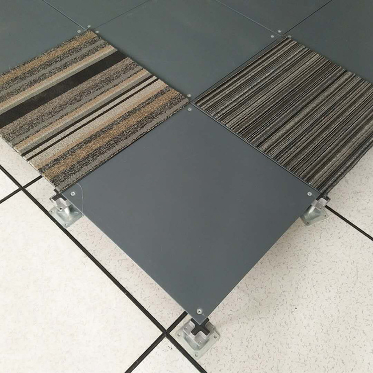 OA网络地板架空地板办公大楼专用地板智能化楼宇全钢防静电地板