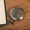 Big quartz pocket watch, retro necklace