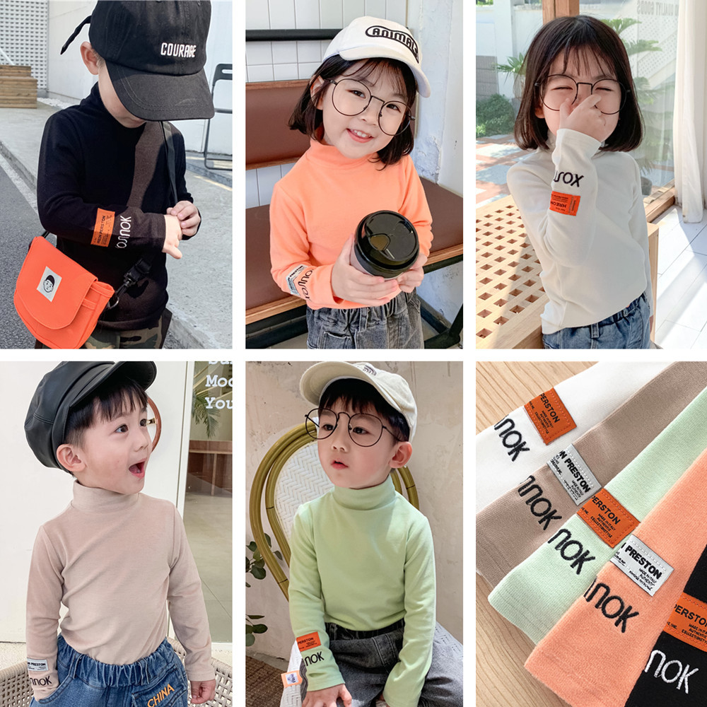 juvenile Idol Autumn and winter children Base coat children Autumn coat jacket thickening men and women The collar Long sleeve