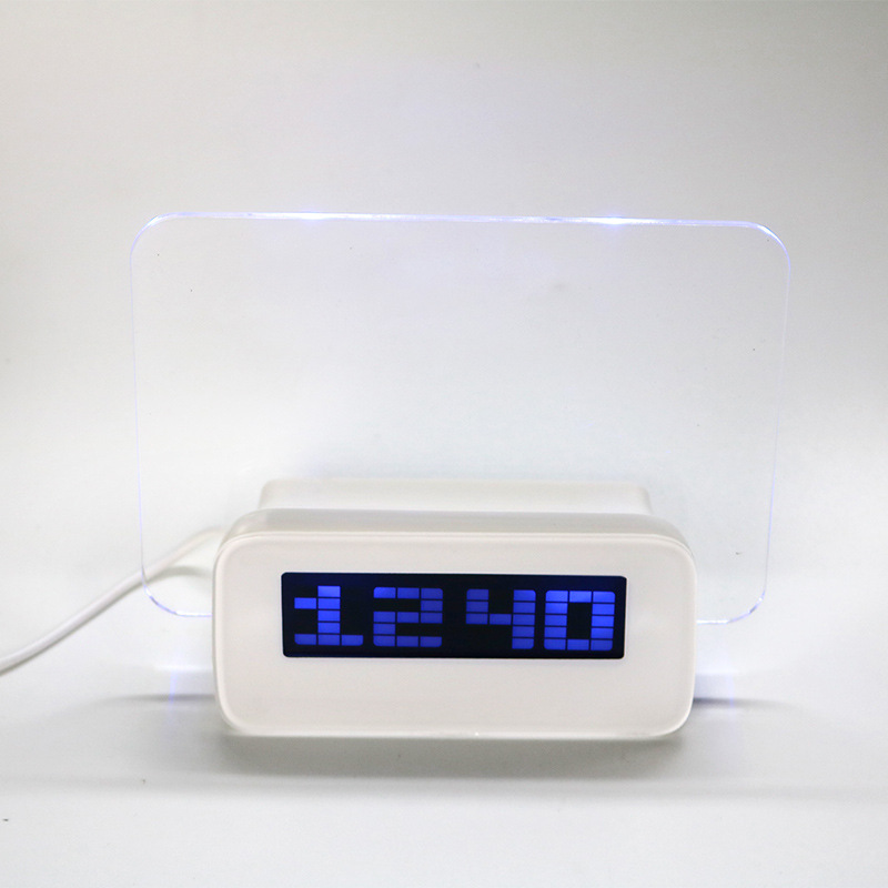 荧光屏涂鸦投影好时达留言板电子钟不带4个USB口