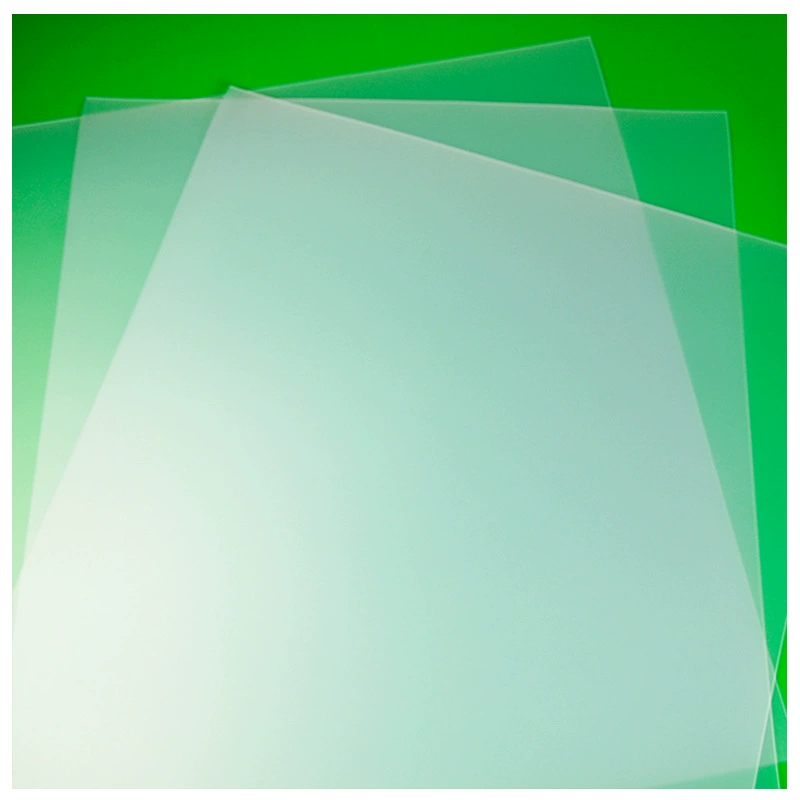 Фабрика поставляет прозрачный PP сплошной пластины модифицированный материал PP материал матовый текстурированный лист PP