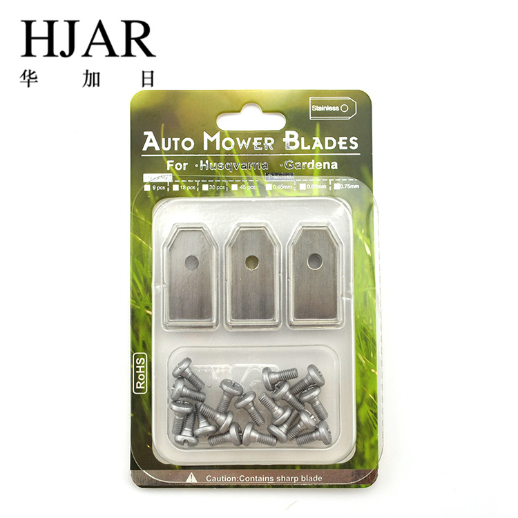 Cuchilla de acero inoxidable cuchilla cortadora de maquinaria de jardín cuchilla cortadora de cuchilla inteligente