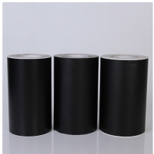 厂家直销不干胶刻字纸哑面黑色电脑即时贴材料 广告pvc纸纹身贴纸