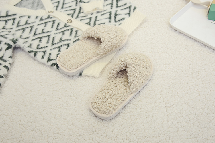 autumn new lamb wool children s slippers  NSPE27466