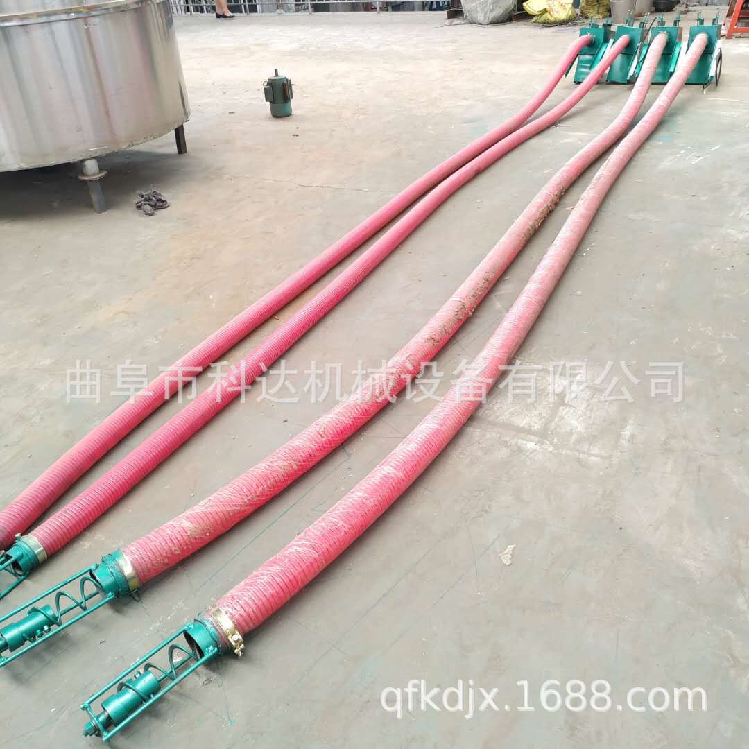 高产量豌豆绿豆软管吸粮机 自产自销220V民用下乡收粮车载吸粮机