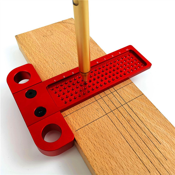 160 hole ruler woodworking line ruler