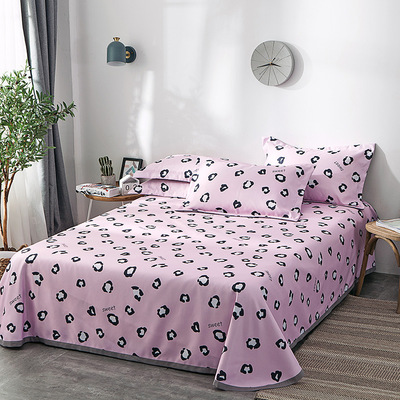 新款可水洗床单款印花冰丝席 夏季空调凉席可折叠软席三件套批发|ru