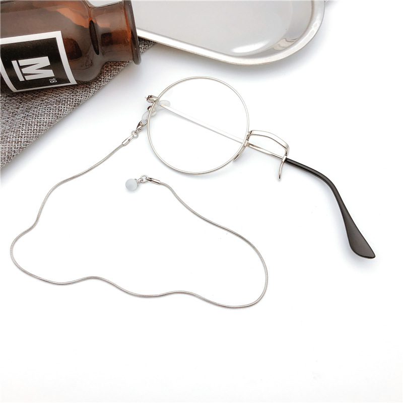 Cos Monocle Single-sided Flat Glasses Gay Thief Style Two-dimensional Sunglasses Retro Single Glasses