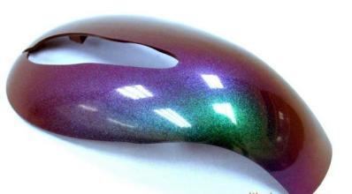 美甲用变色龙珠光粉 变色龙颜料 随角异色 多彩变色