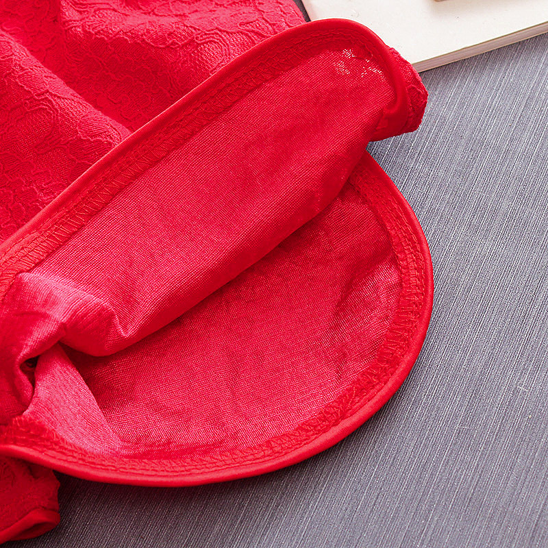 蕾丝旗袍短袖套