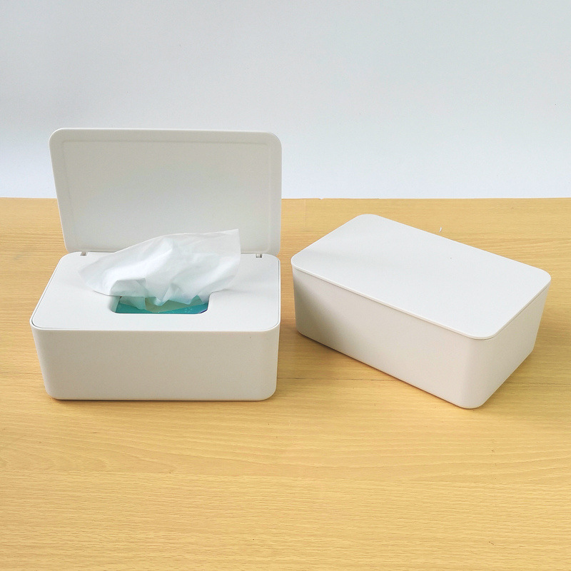 Wholesale Wet Tissue Box Desktop Sealed Wet Tissue Storage Box