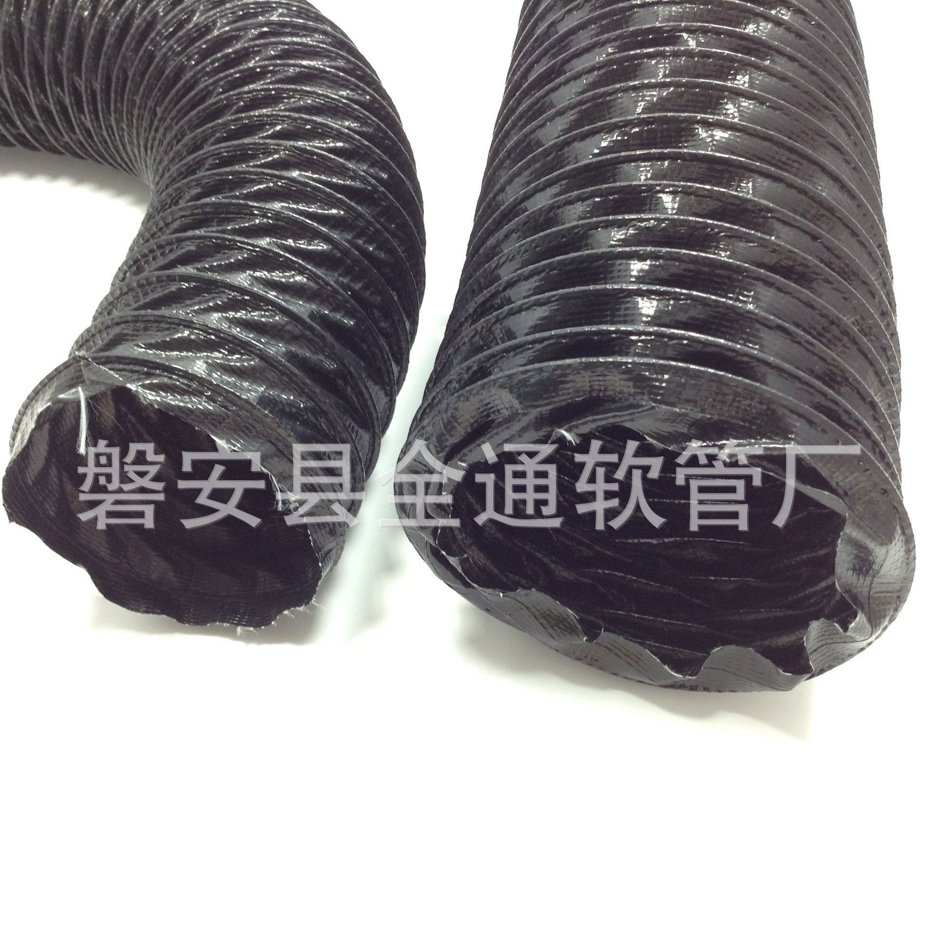 供应直径76毫米工业通风除尘用 耐高温  耐酸碱尼龙网布风管