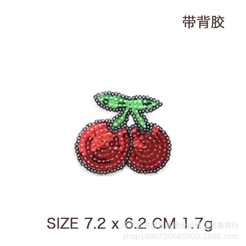 各种各样水果布贴