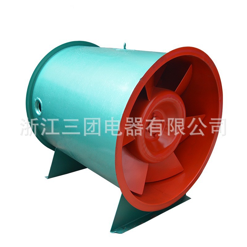 HTF系列耐高温通风机HTF-II-6消防风机 消防轴流排烟通风机