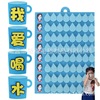 Children's cognitive teaching aids non-woven cloth for kindergarten for teaching maths, materials set, toy, handmade