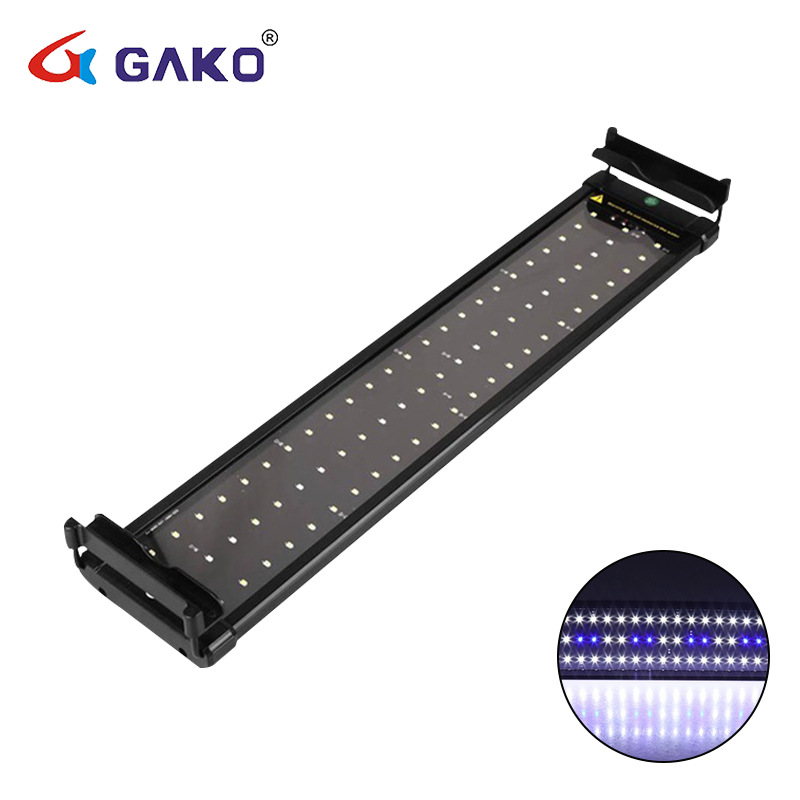 鱼缸LED支架灯 水草灯 水族箱照明灯 冠科ZJL-60A 鱼缸灯|ru