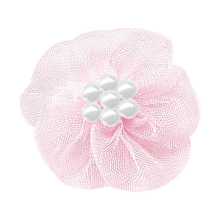 Yao Ming cinta de poliéster DIY pequeña flor ropa interior decoración hecha a mano cinta flor horquilla Decoración Accesorios