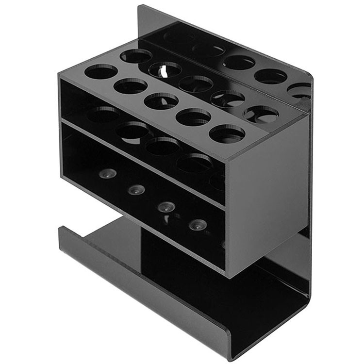 黑色定制亚克力 壁挂式马克笔记号笔展示架