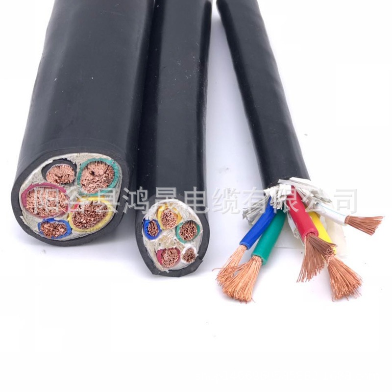 Flame retardant control Cable VVR 3*4/6/150 2+Three-phase Power cables Manufactor wholesale