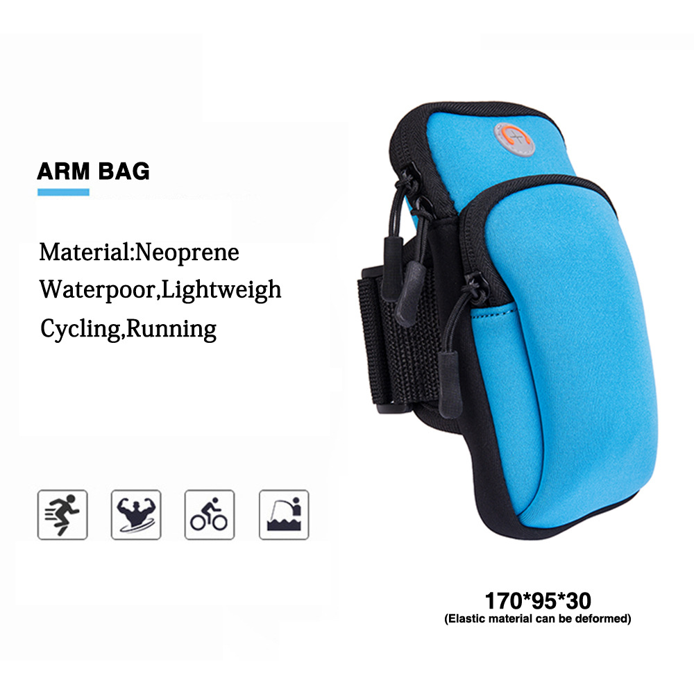 ZTTO/Chasing Mobile Phone Brazo Bag Deportes de maratón al aire libre Cinturón de brazo femenino Bolsa de brazo impermeable Bolso de carrera nocturna Regalo